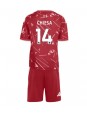 Liverpool Federico Chiesa #14 Domácí dres pro děti 2026-27 Krátký Rukáv (+ trenýrky)